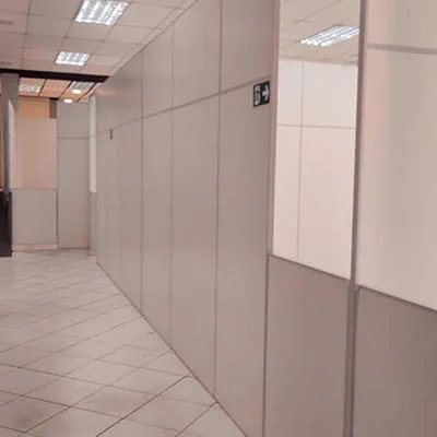 Divisória de Eucatex em Depósito
